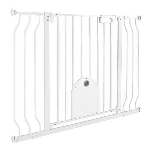 Steel baby gate 43in - steel, 29.5-43in
